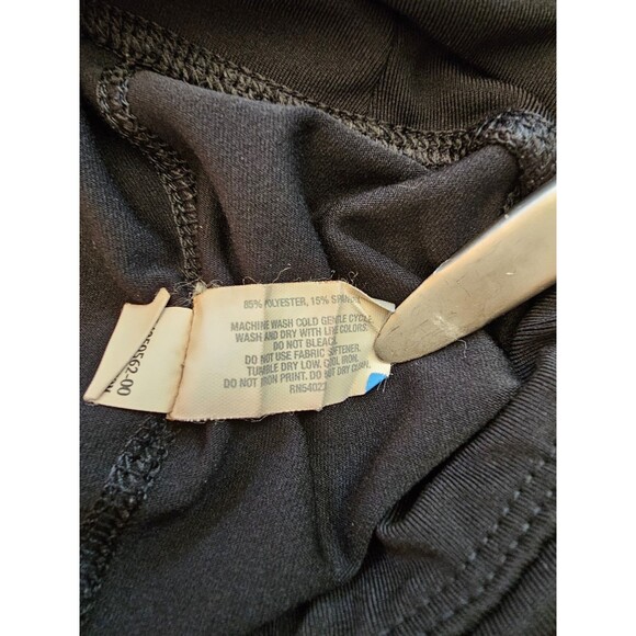 Old Navy Active Black Bootcut Yoga Pants Women’s Size Small Reversible Stretch - Picture 5 of 6